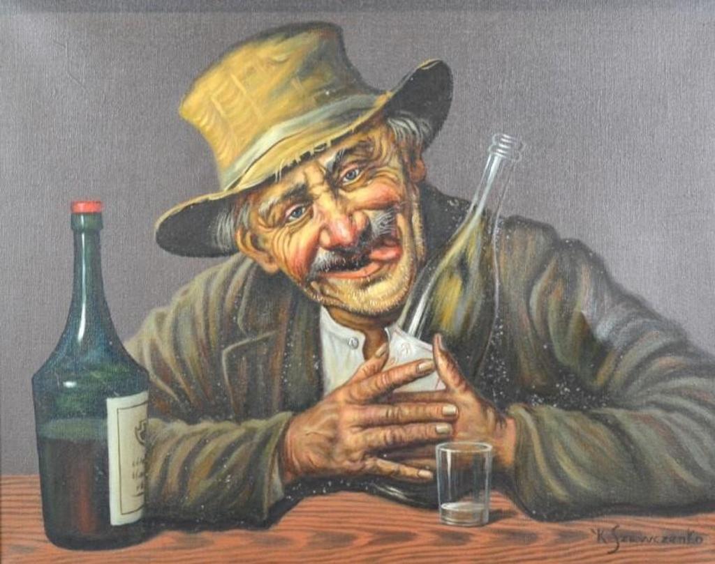 Konstantin Szewczenko (1915-1991) - Old man
