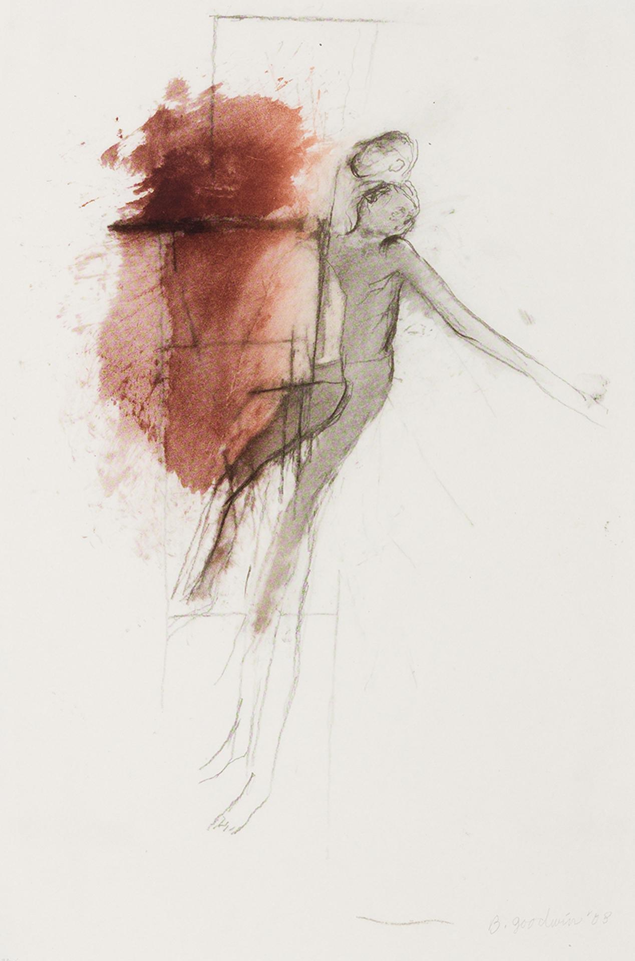 Betty Roodish Goodwin (1923-2008) - A Burst of Bloody Air