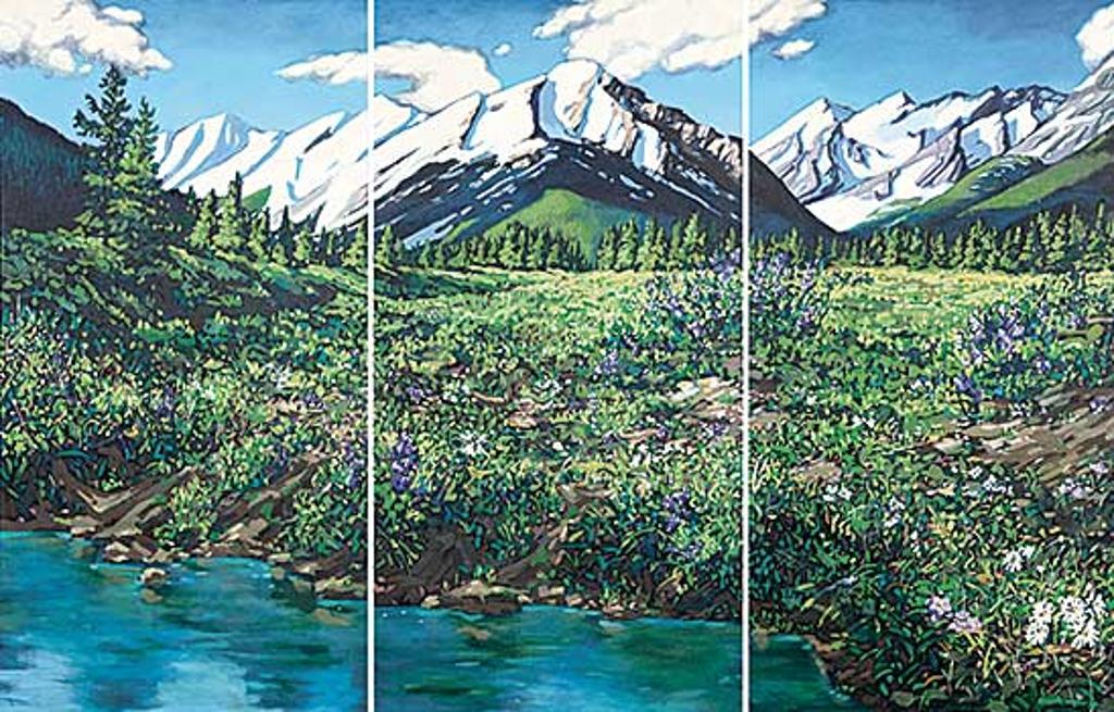 Erica Neumann - Untitled - Summer in the Mountains [Tryptich]