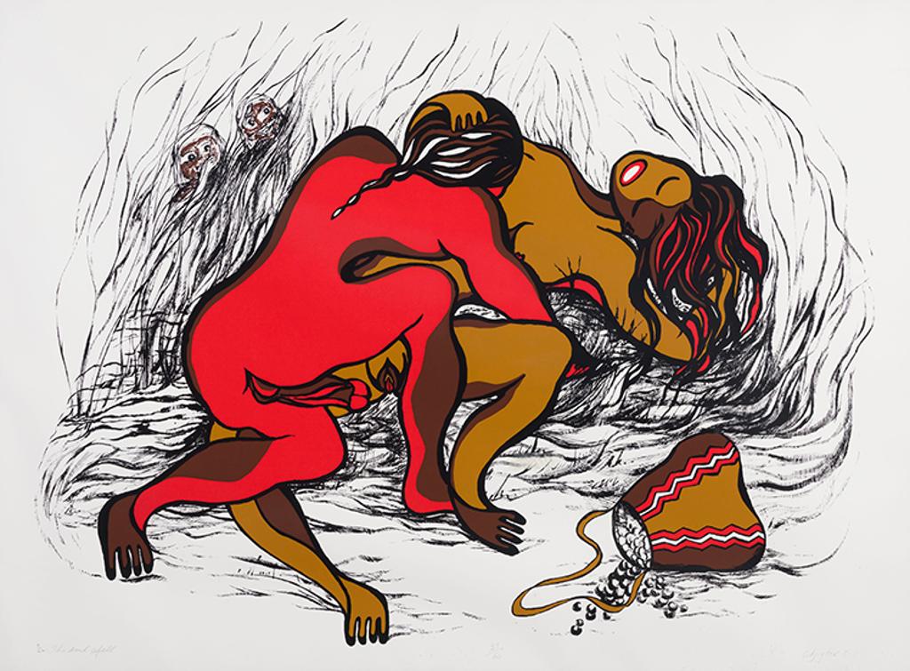 Daphne Odjig (1919-2016) - The Evil Spell