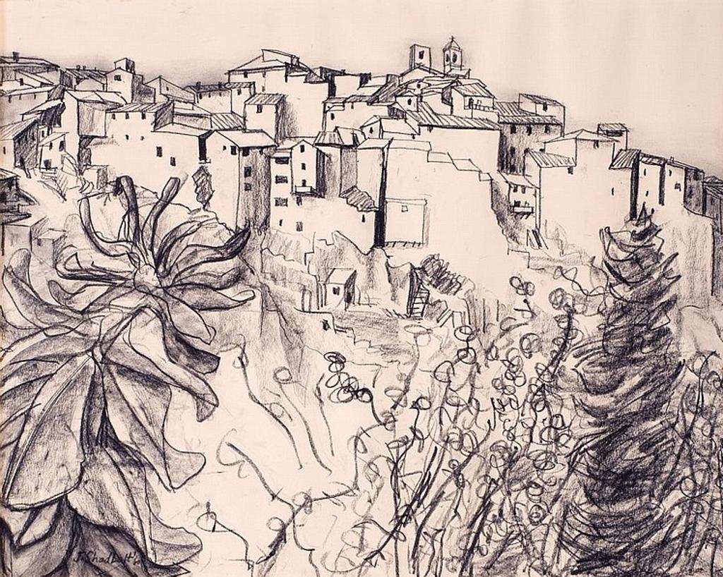 Jack Leaonard Shadbolt (1909-1998) - TUSCAN SUMMER conte