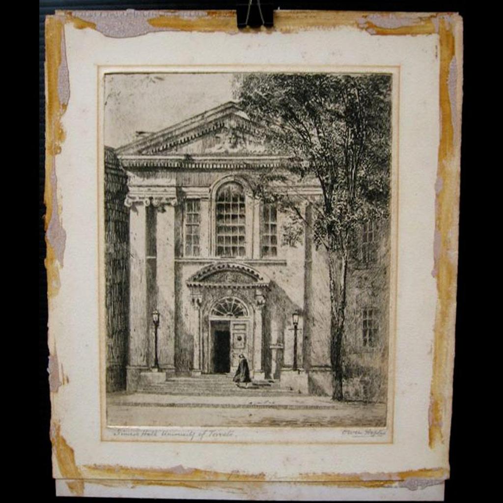 Owen B. Staples (1866-1949) - Simcoe Hall, U. Of T.; Memorial Tower, U. Of T.; Doorway, University College; Soldier’S Tower; Home Of Jacob Latham, Toronto