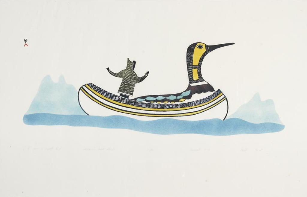 Pudlo Pudlat (1916-1992) - I Saw A Great Bird