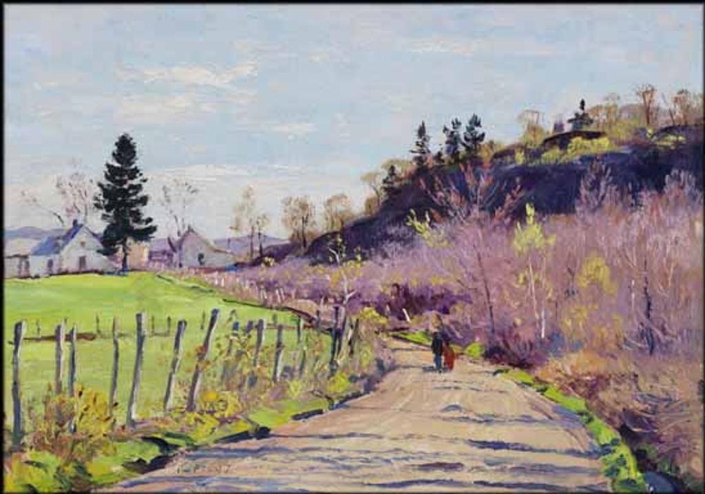 Robert Wakeham Pilot (1898-1967) - Spring Day, Ste. Flore, PQ