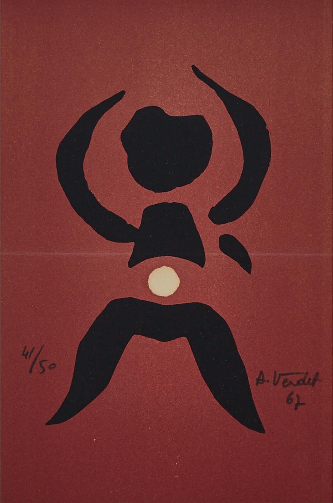 André Verdet (1913-2004) - Le Sorcier, 1967