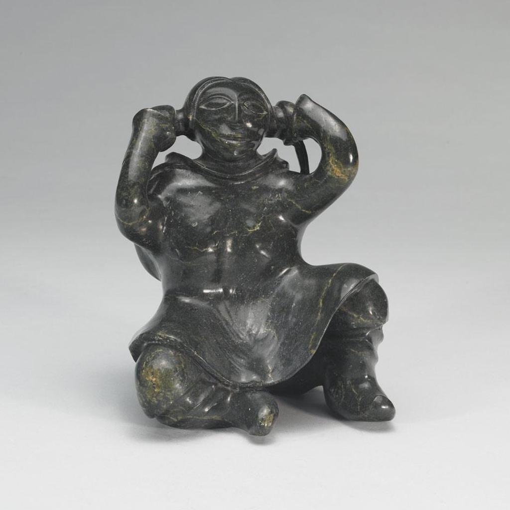 Nuveeya Ipellie (1920-2010) - Kneeling Woman