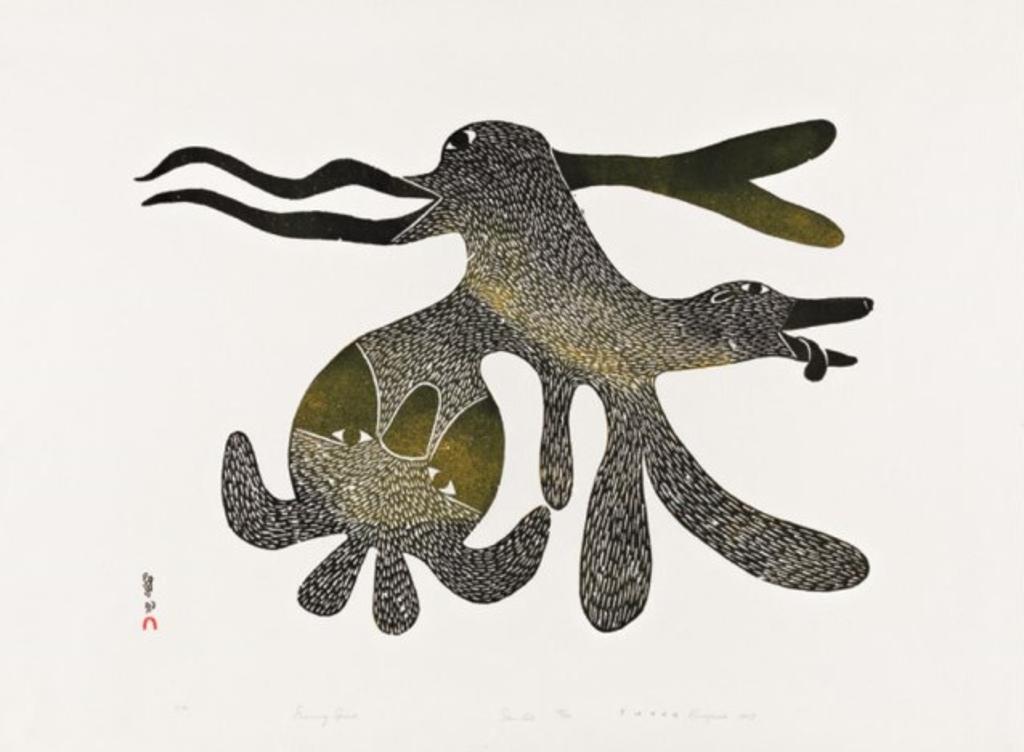 Kenojuak Ashevak (1927-2013) - Untitled