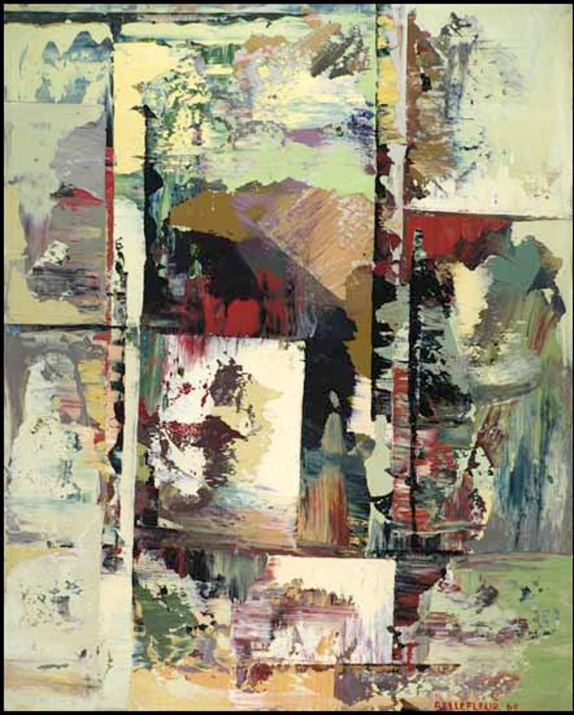 Léon Bellefleur (1910-2007) - Pont de l'arc