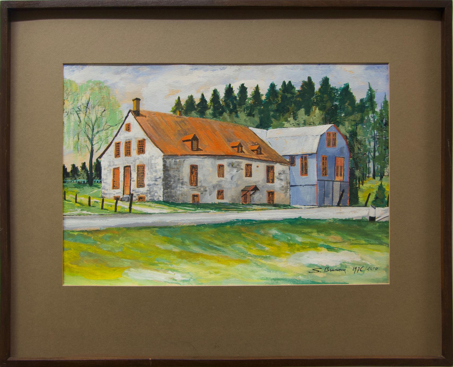 Serge Brunoni (1938-2020) - Untitled (The Old Inn)