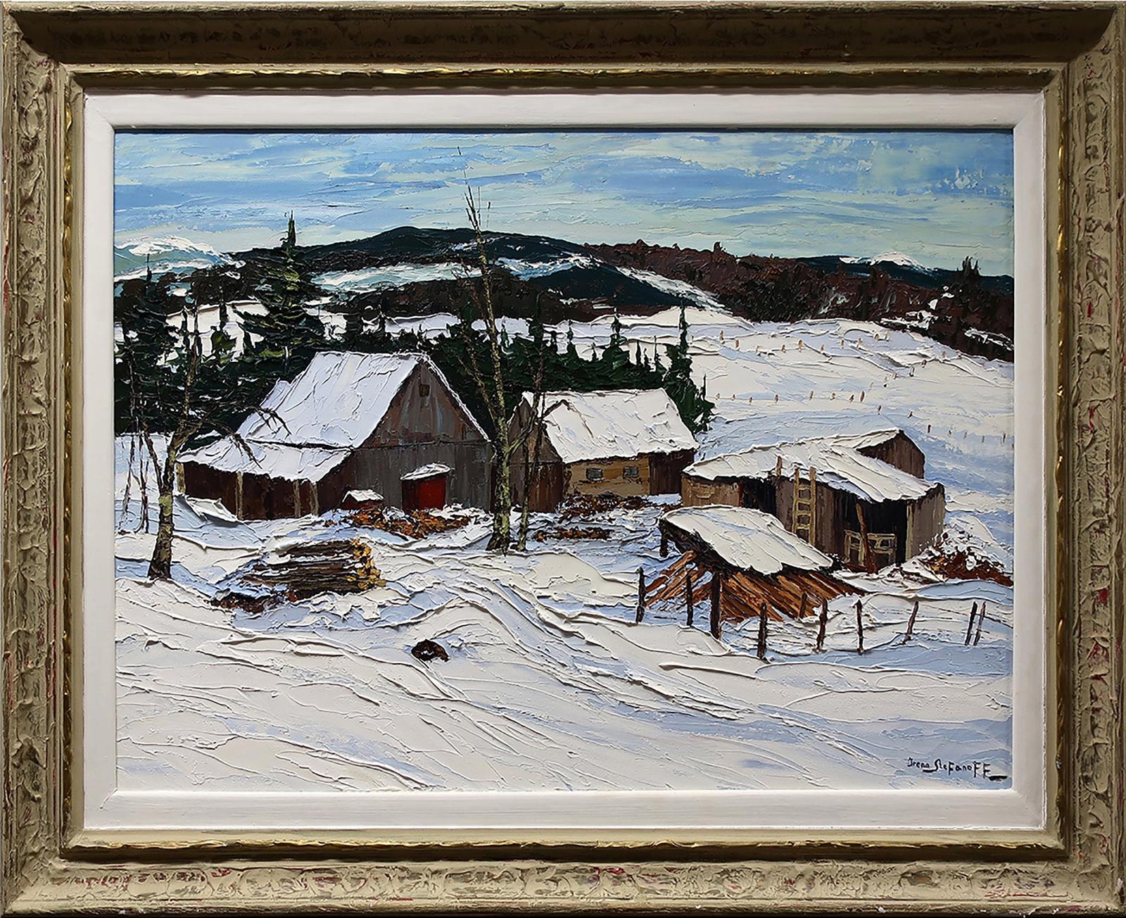 Irena Stefanoff - Untitled (Farm In Winter)