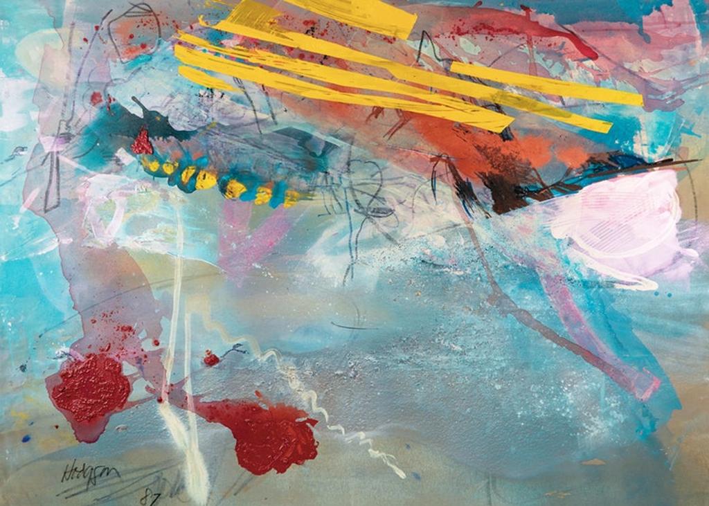 Thomas (Tom) Sherlock Hodgson (1924-2006) - Two x Red + Yellow