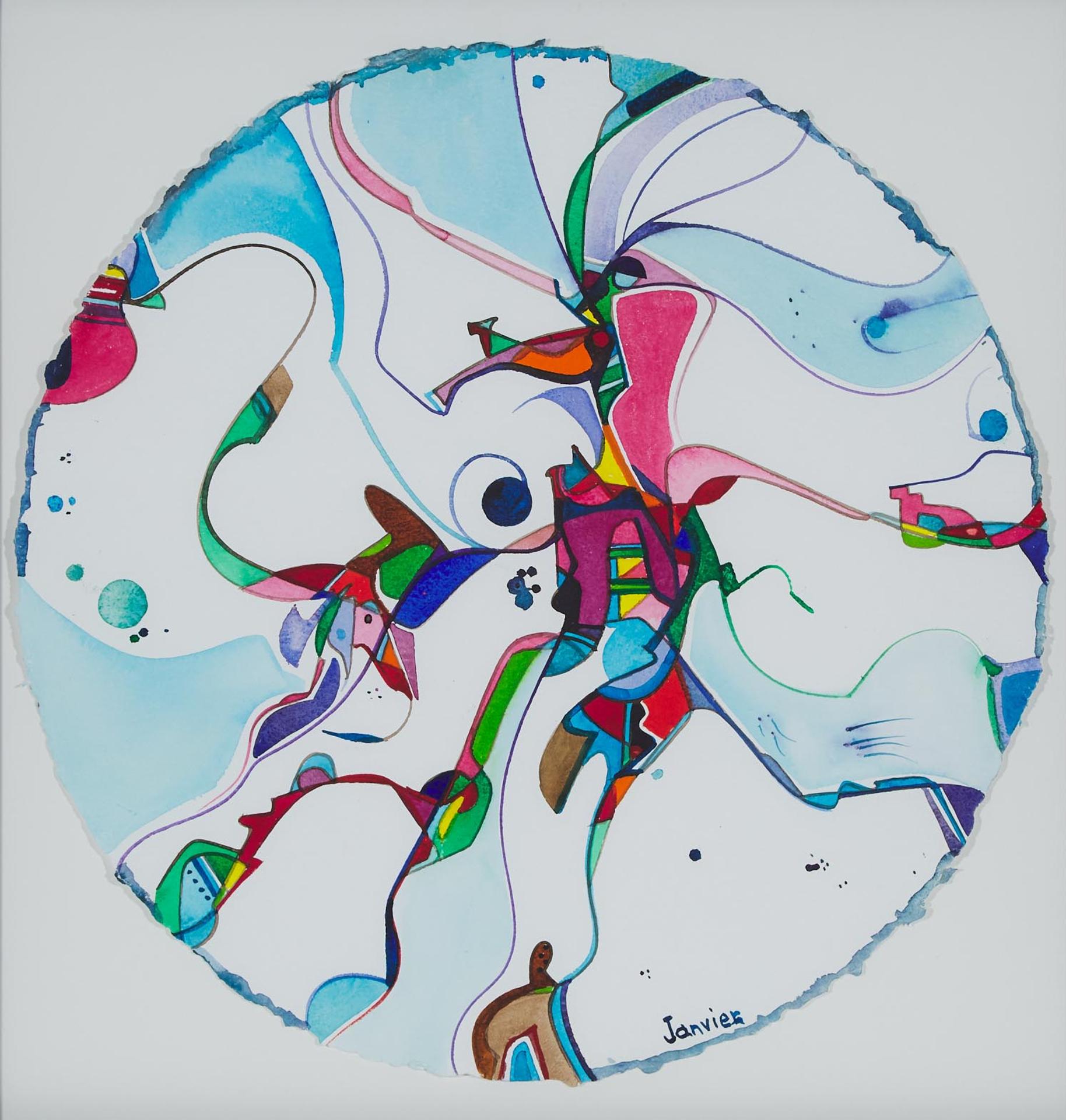 Alex Simeon Janvier (1935-2024) - Sky Talk Read, 2009