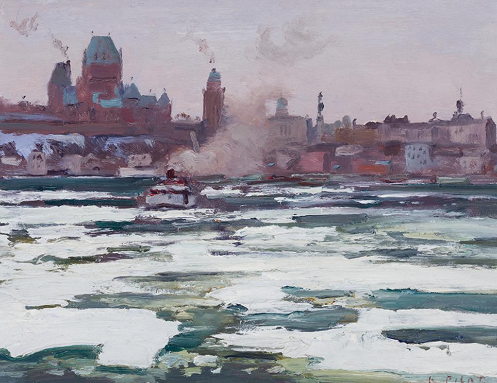 Robert Wakeham Pilot (1898-1967) - Ice Floes, Quebec