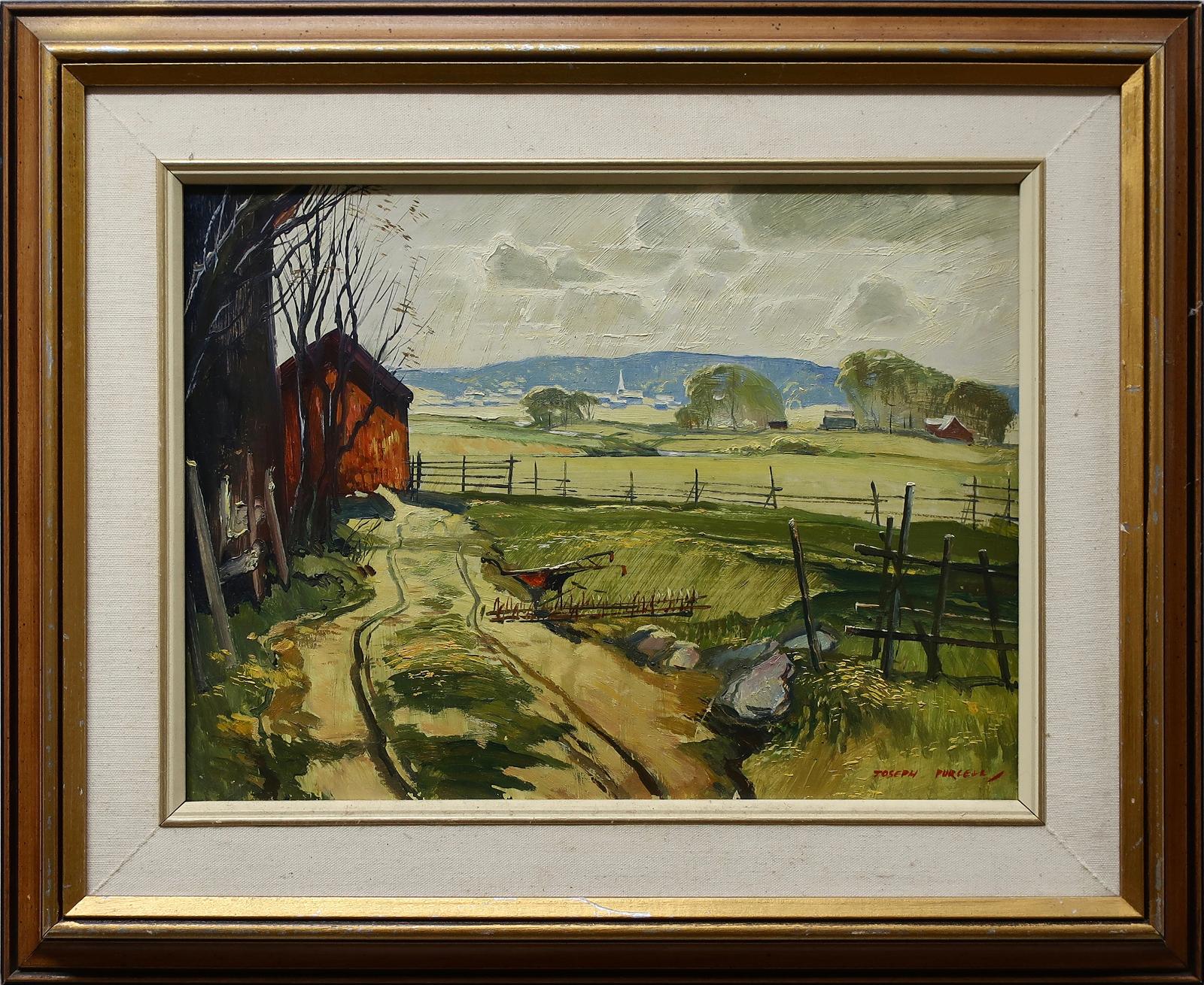 Joseph Douglas Purcell (1927-2015) - Untitled (Farmscape)