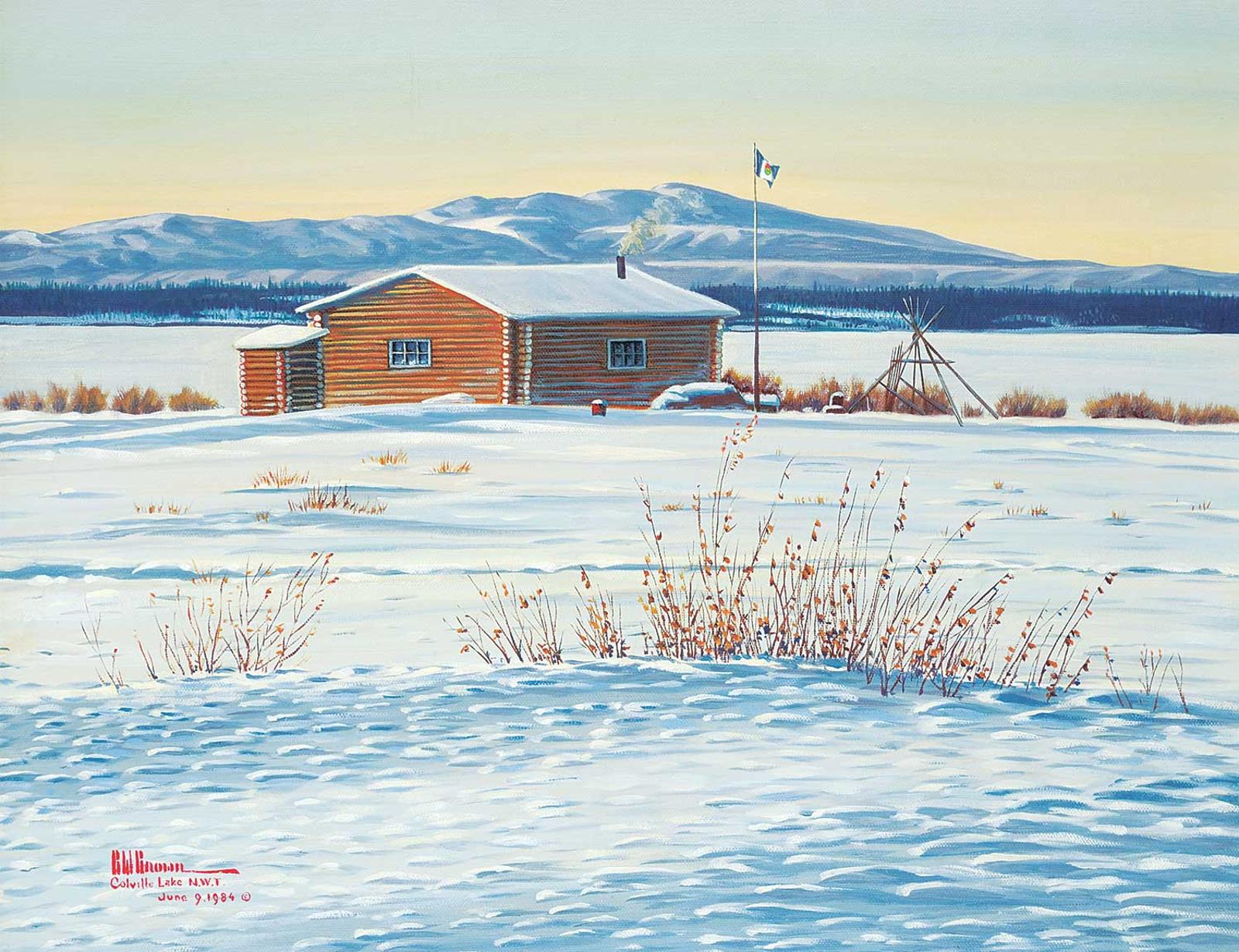 Bern Will Brown (1920-2014) - The Chief's Cabin