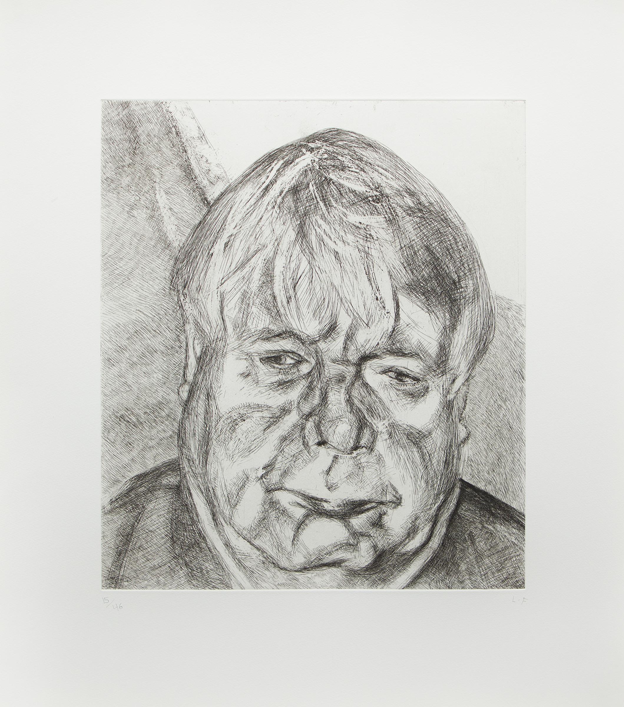 Lucian Freud (1922-2011) - Donegal Man, 2007