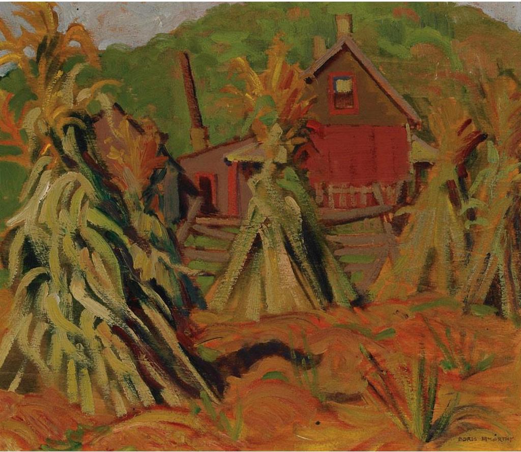 Doris Jean McCarthy (1910-2010) - Farm Scene