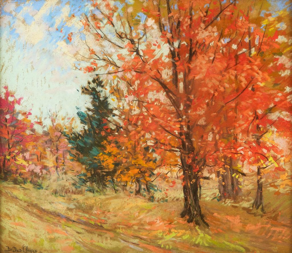 Berthe Des Clayes (1877-1968) - Path to the Maple Wood