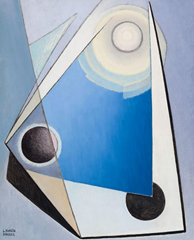 Lawren Stewart Harris (1885-1970) - Abstract Sketch in Oil #41