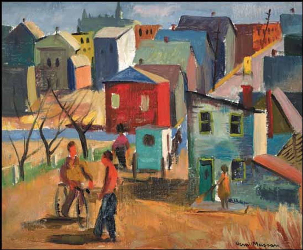 Henri Leopold Masson (1907-1996) - Parliament Hill from Hull