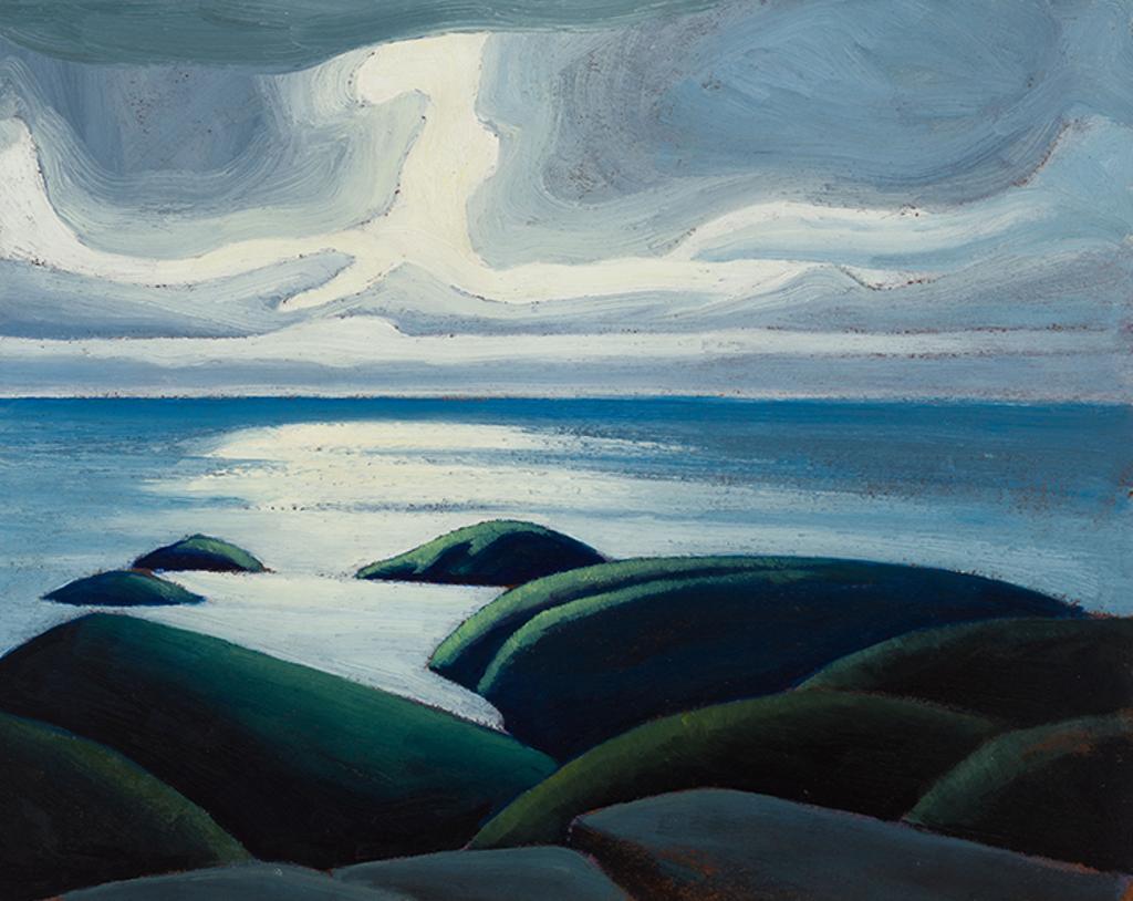 Lawren Stewart Harris (1885-1970) - Lake Superior Sketch XI
