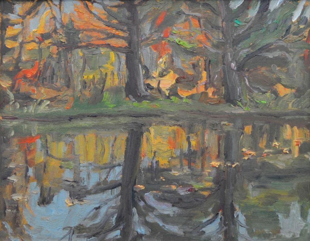 Ralph Wallace Burton (1905-1983) - Reflections, near Abercorn (Eastern Townships)