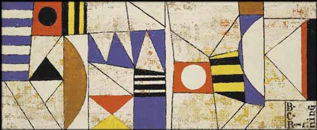 Bertram Charles (B.C.) Binning (1909-1976) - Painted Structure in Space