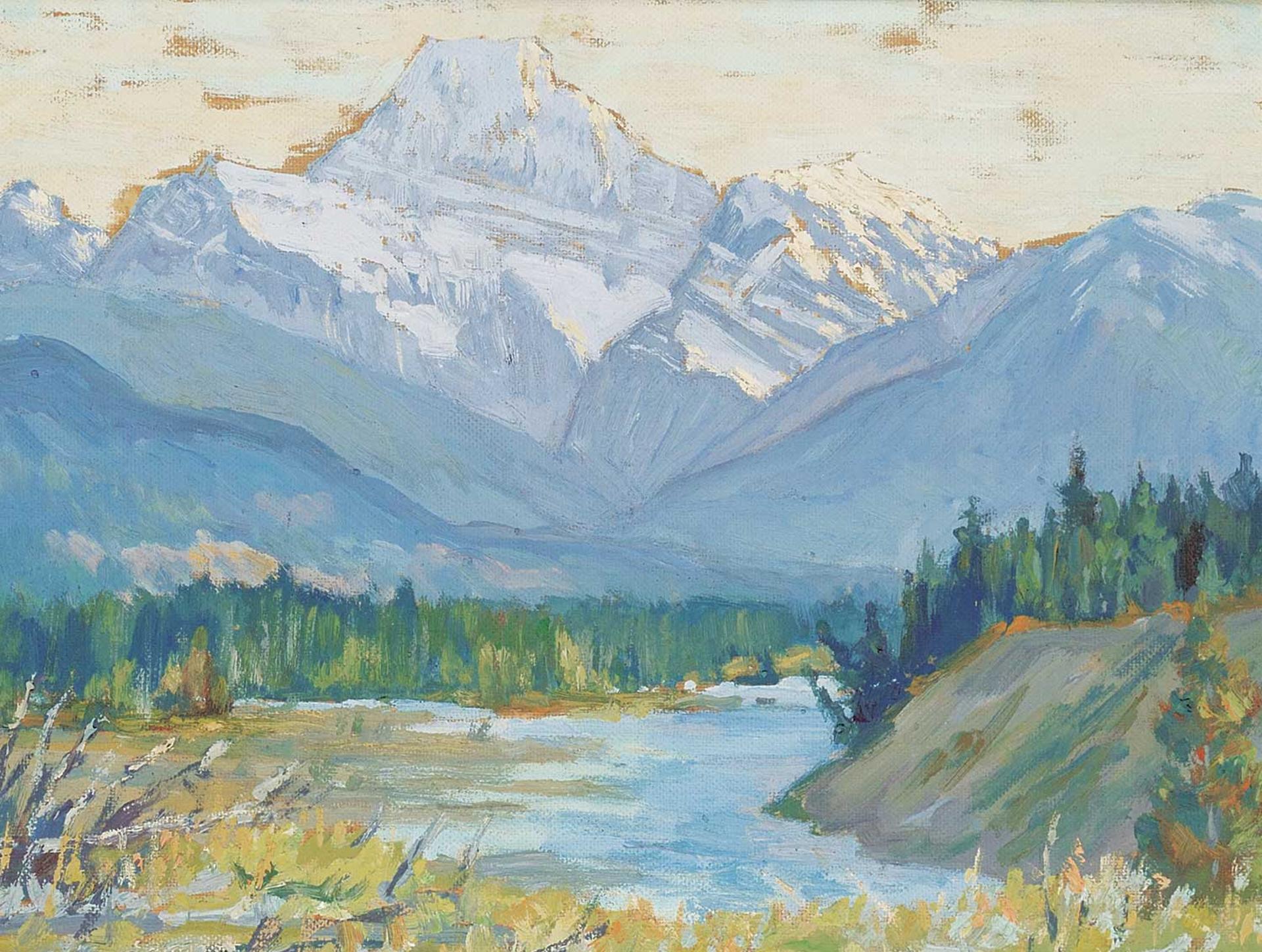 Stuart Clifford Shaw (1896-1970) - Mt. Cavell