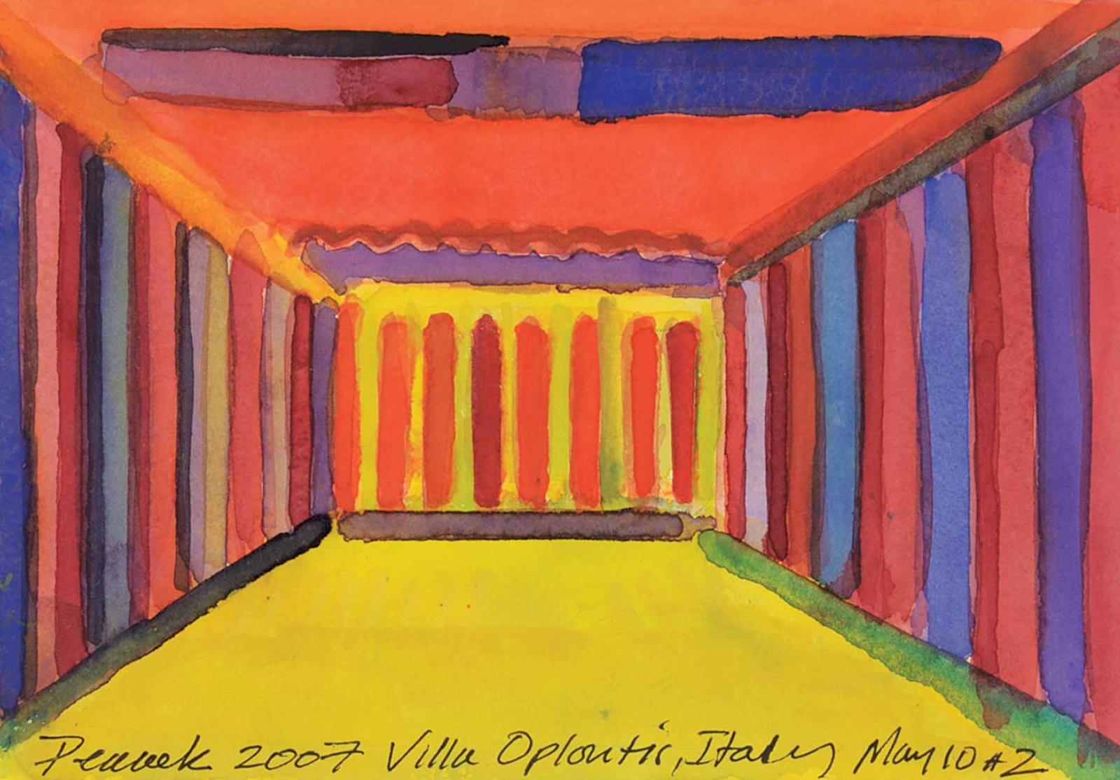 Graham Peacock (1945) - Villa Oploutis, Italy May 10 #2