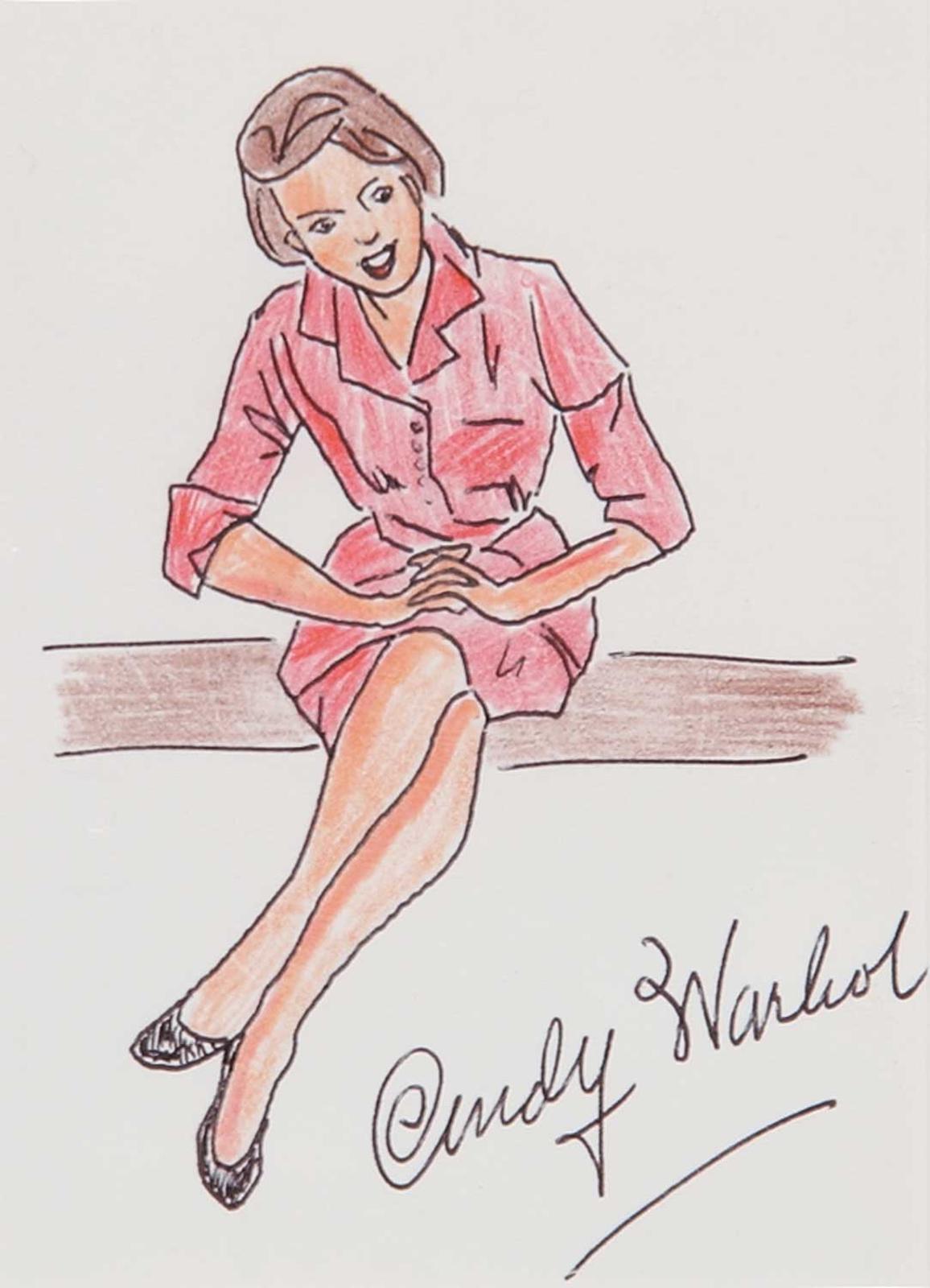 Andy Warhol (1928-1987) - Smiling Girl