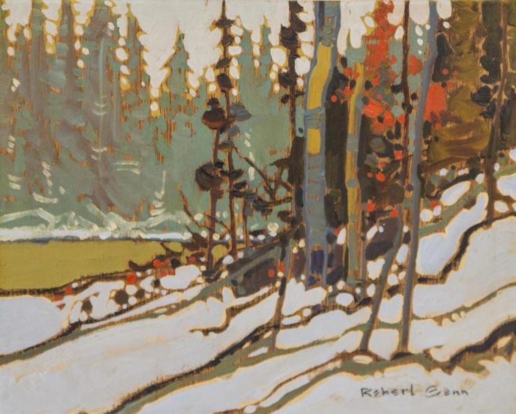 Robert Douglas Genn (1936-2014) - Sakinaw in Winter