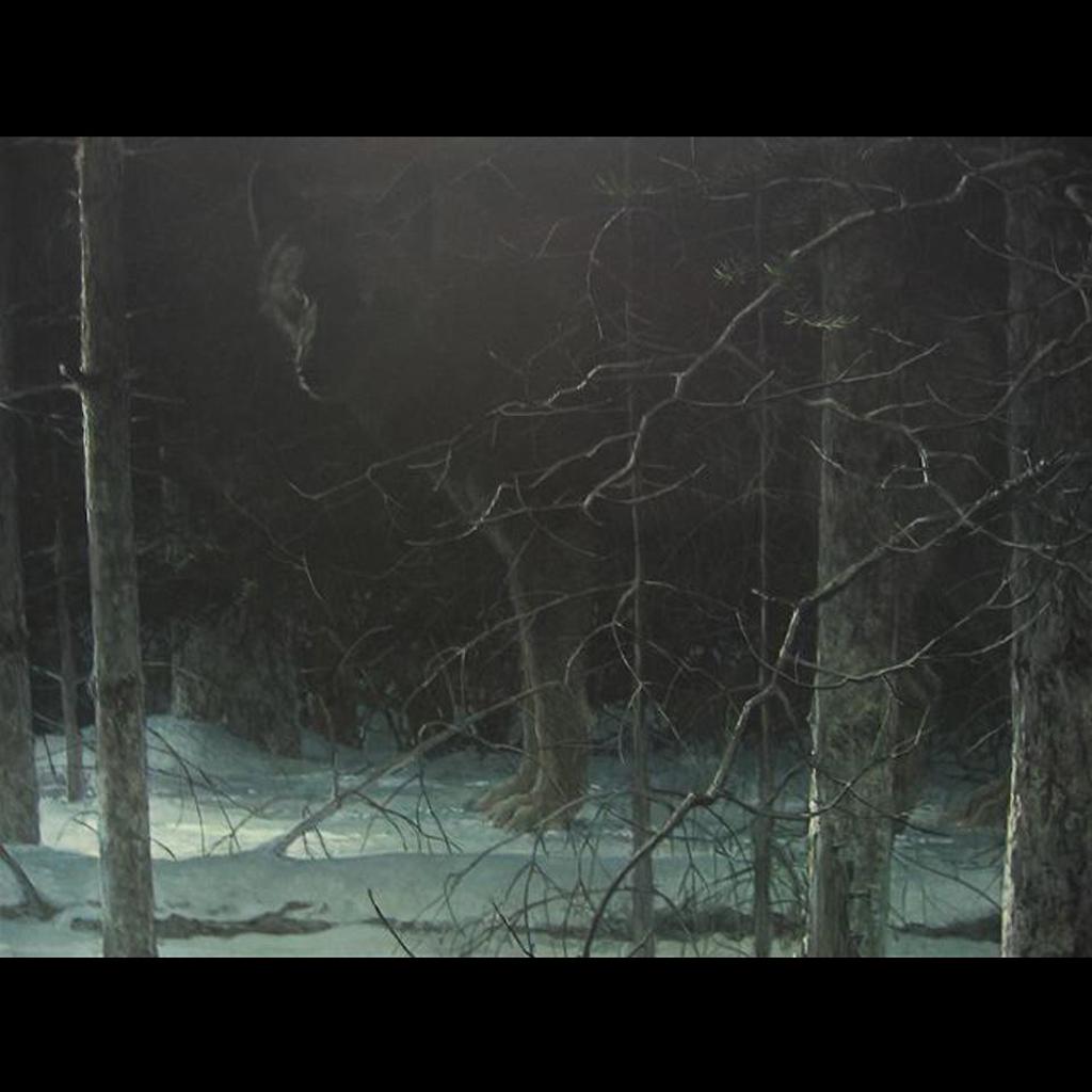 Robert Mclellan Bateman (1930-1922) - Midnight - Black Wolf