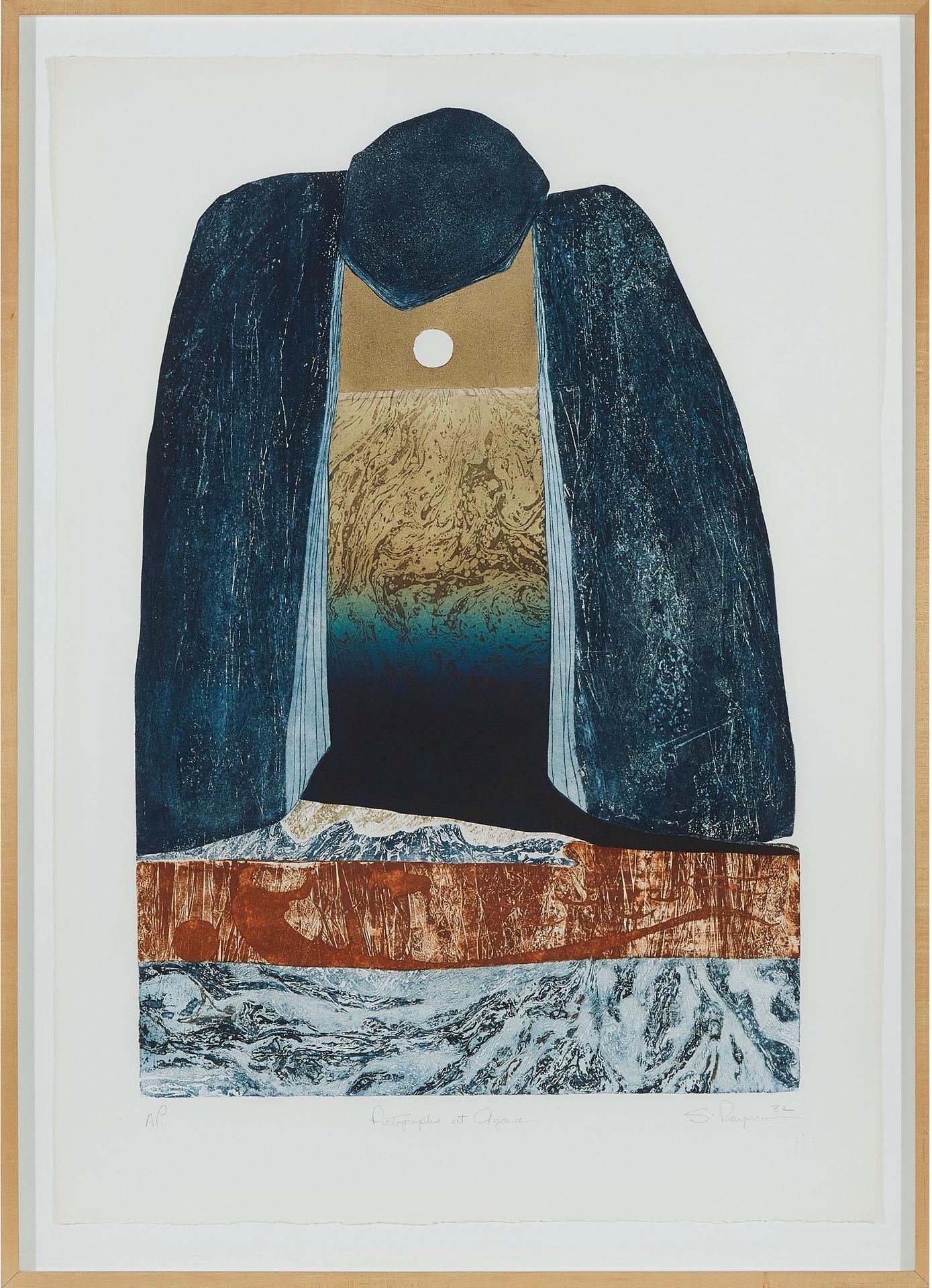 Stephanie Rayner - Pictograph At Agawa