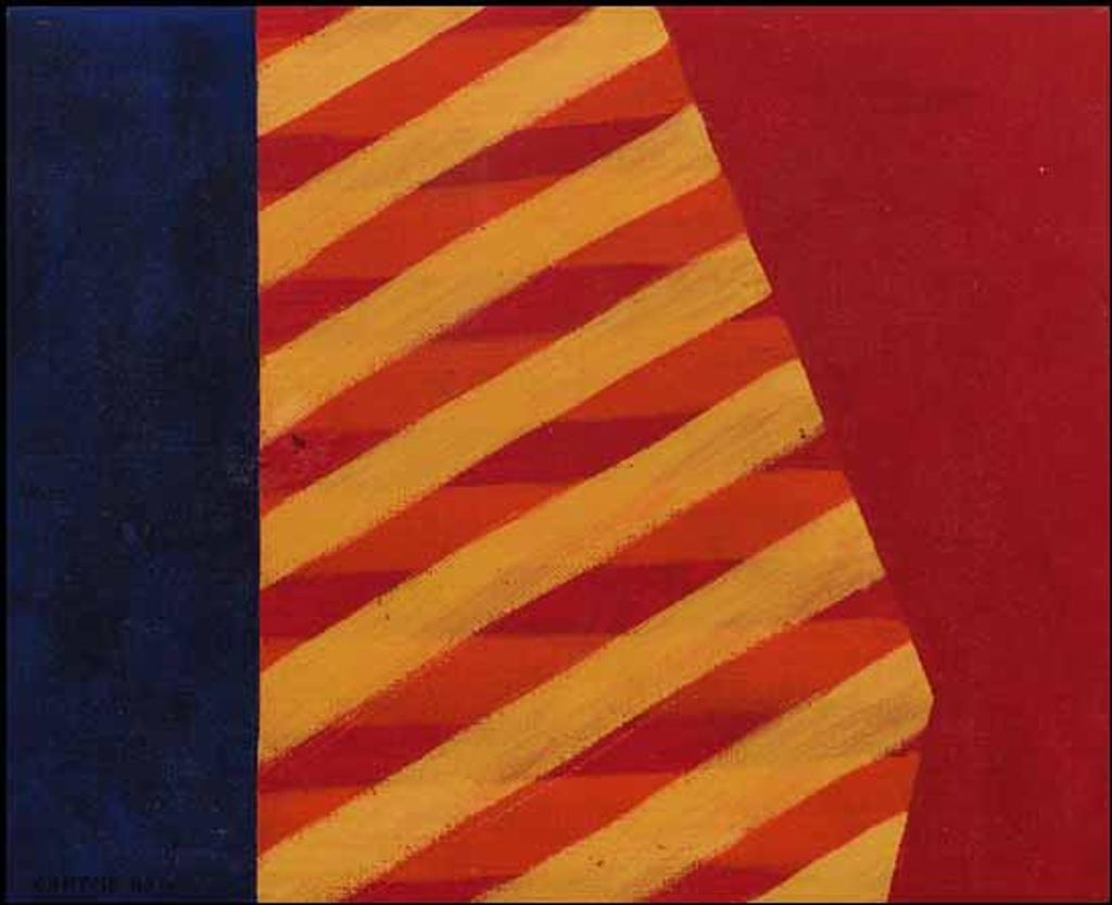 Ulysse Comtois (1931-1999) - Treillis jaune