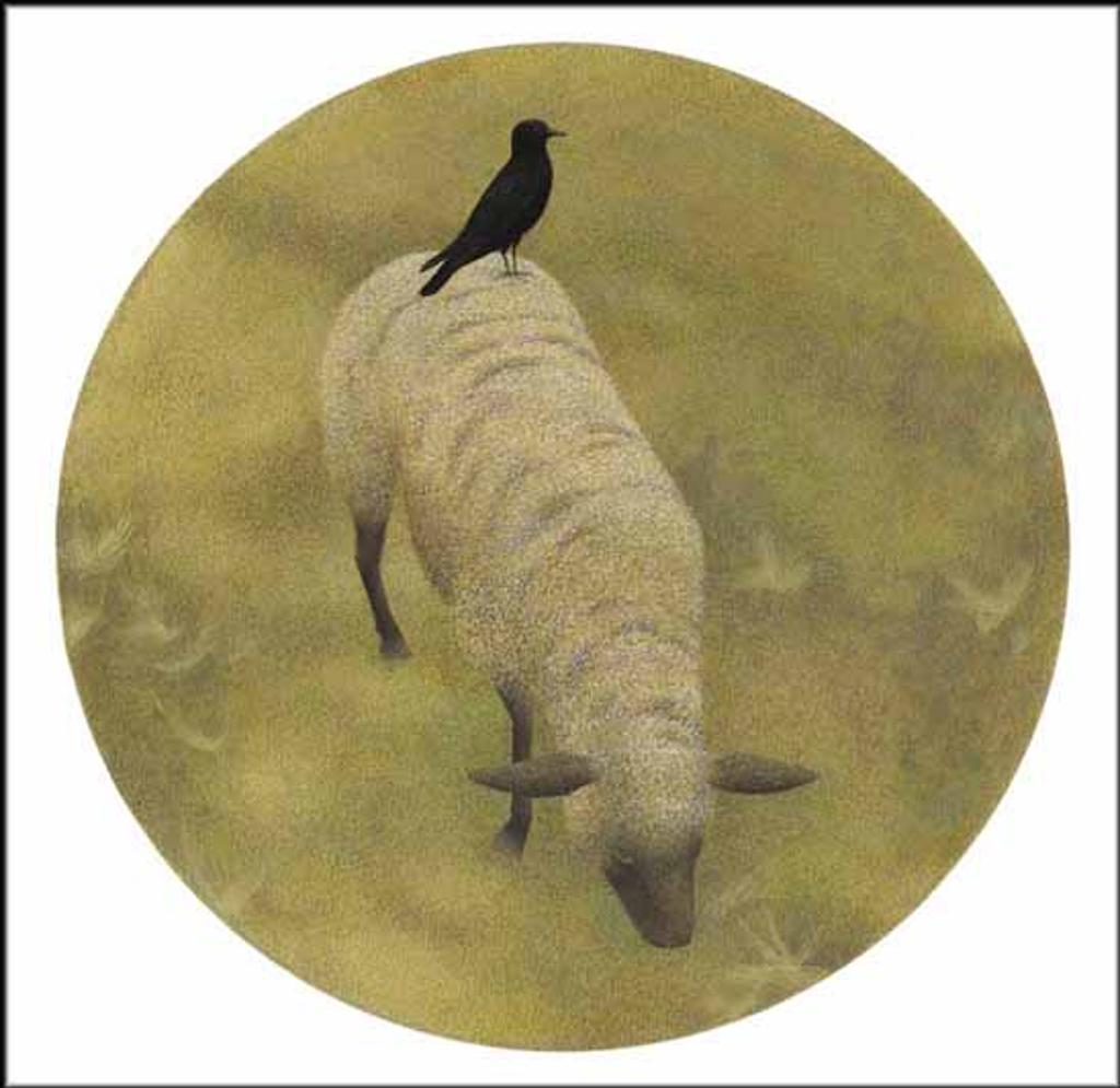 Alexander (Alex) Colville (1920-2013) - Crow and Sheep