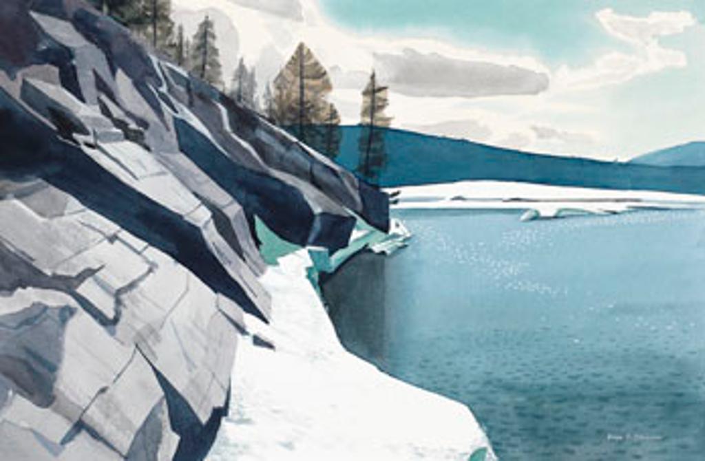 Alan Caswell Collier (1911-1990) - Athabaska River, Alberta