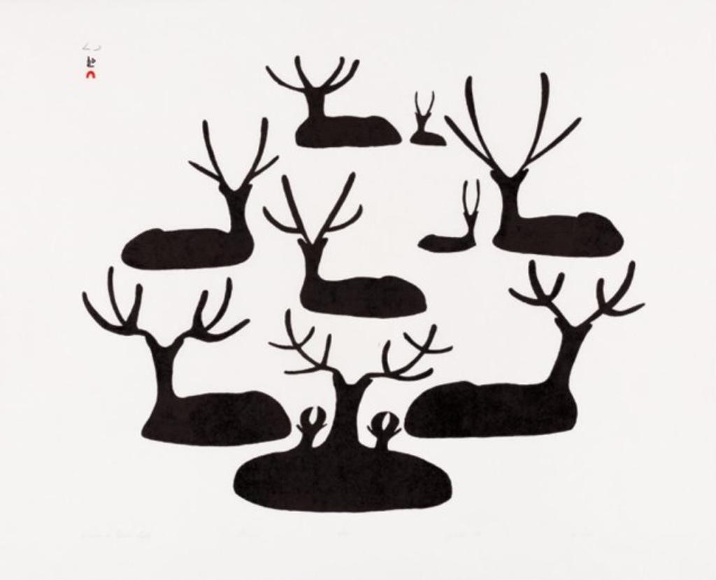 Pudlo Pudlat (1916-1992) - Untitled