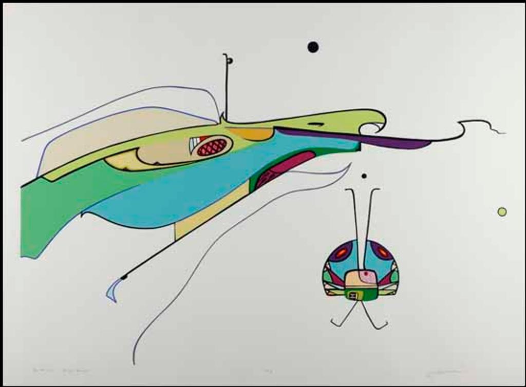 Alex Simeon Janvier (1935-2024) - Eagle Insect