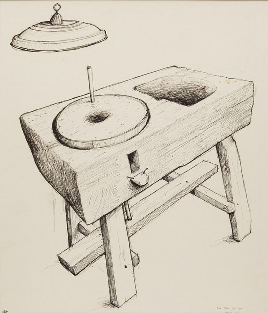 William Kurelek (1927-1977) - Box Stove Top and Home Mill