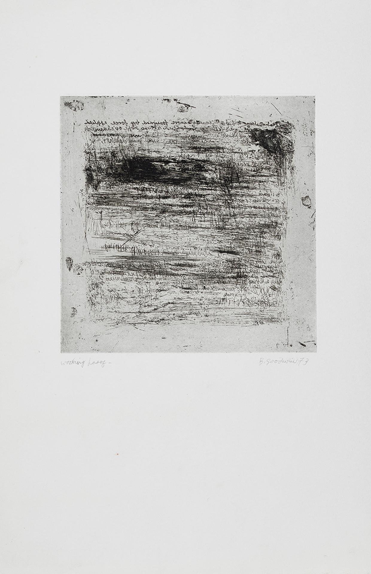 Betty Roodish Goodwin (1923-2008) - Disturbed Note
