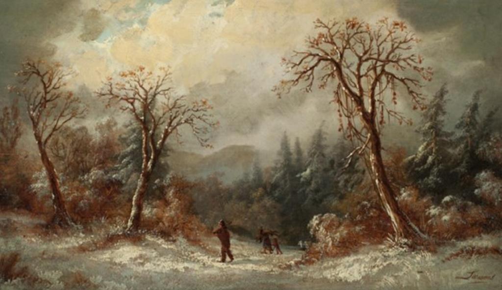 Alexander Francois Loemans (1816-1898) - Indian Hunting Party