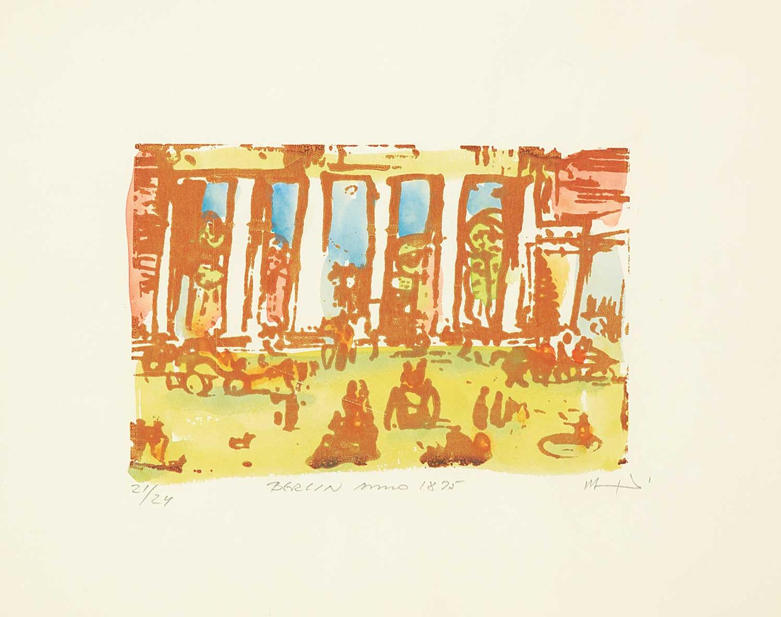 Herbert Johannes Joseph Siebner (1925-2003) - Berlin Anno 1875  #21/24
