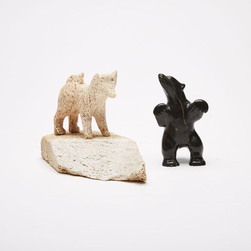 Pauloosie Joanassie (1962) - Dancing Bear; Wolf