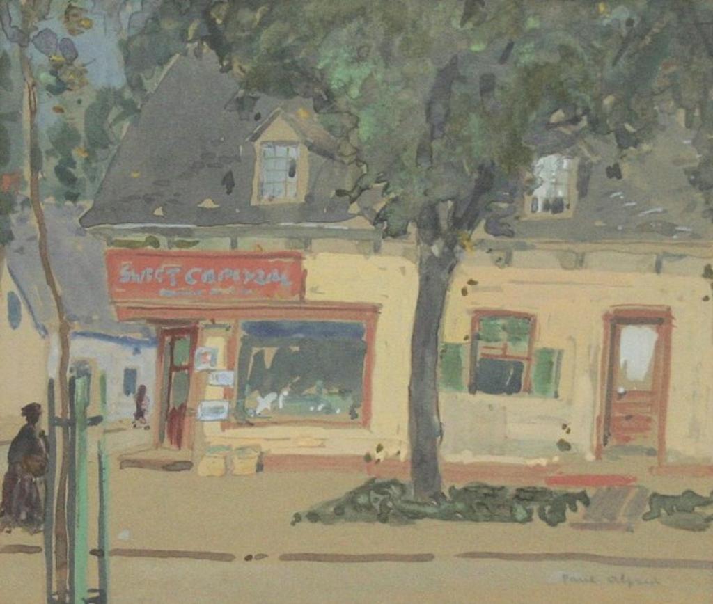 Paul Alfred (1892-1959) - Street Scene