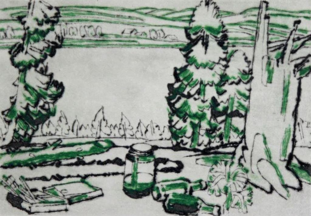 David Browne Milne (1882-1953) - Painting Place; 1931