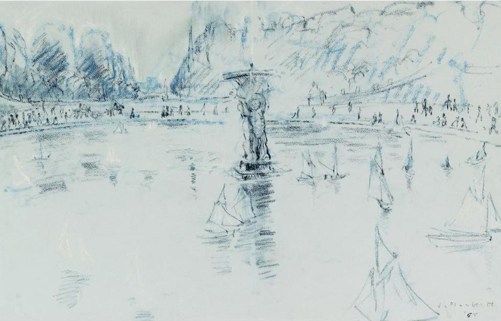 Joseph (Joe) Francis Plaskett (1918-2014) - Le Bassin Des Tuilleries