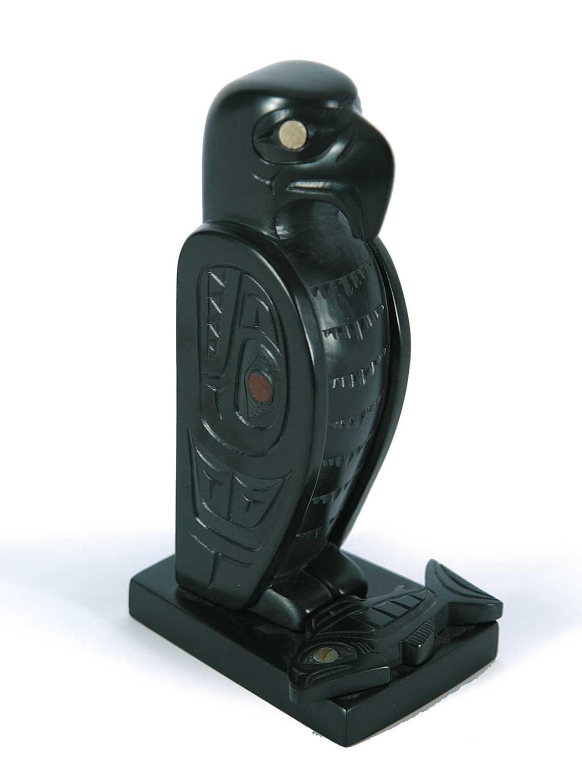 Glen Pollard (1957) - Haida Eagle + Salmon
