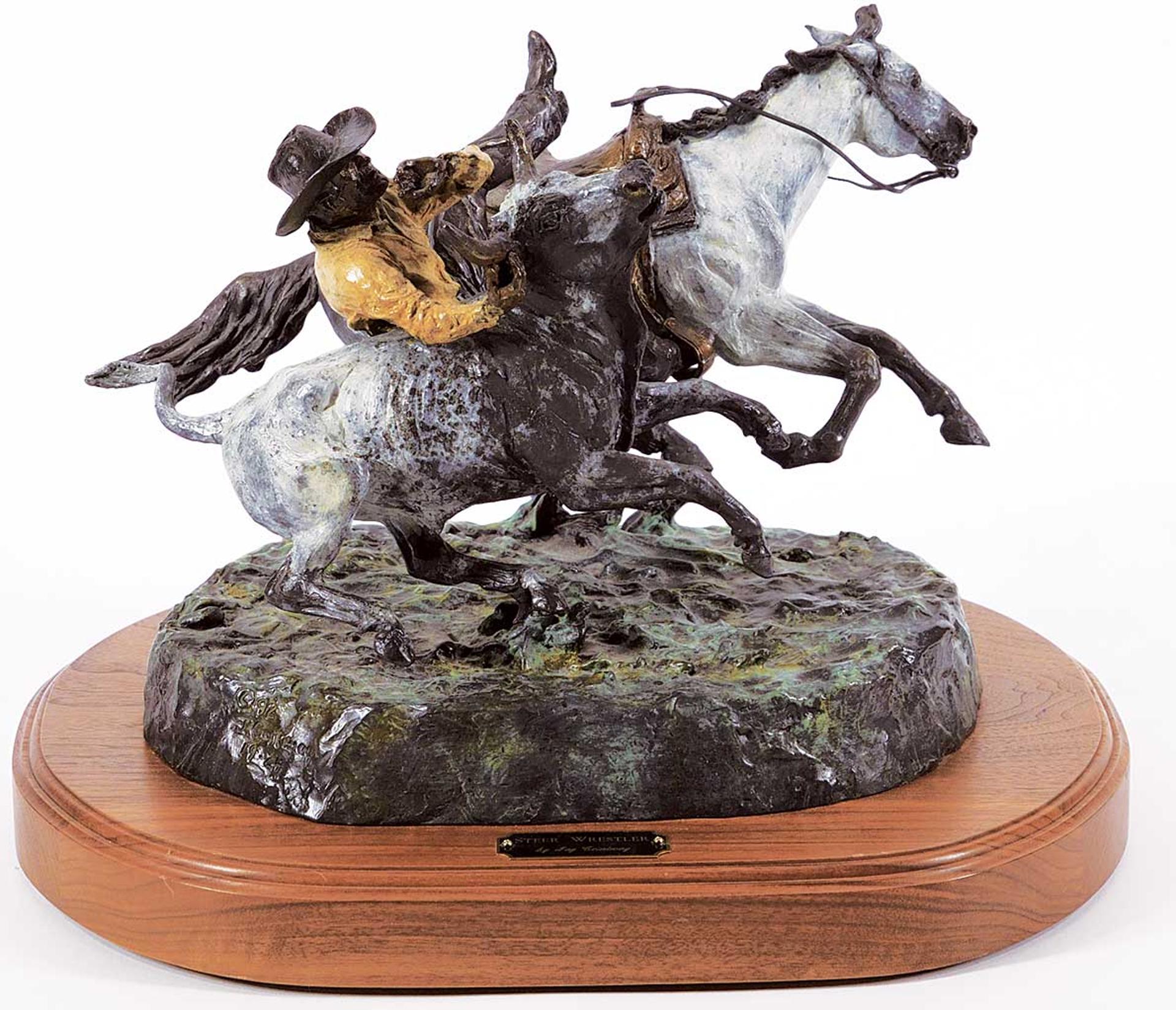 Jay Contway (1935-2019) - Steer Wrestler #19/24