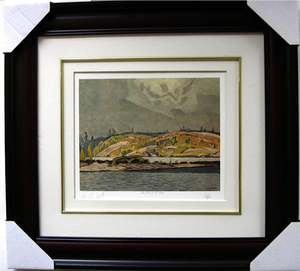 Alfred Joseph (A.J.) Casson (1898-1992) - The Channel At Butt; Woodland Combermere