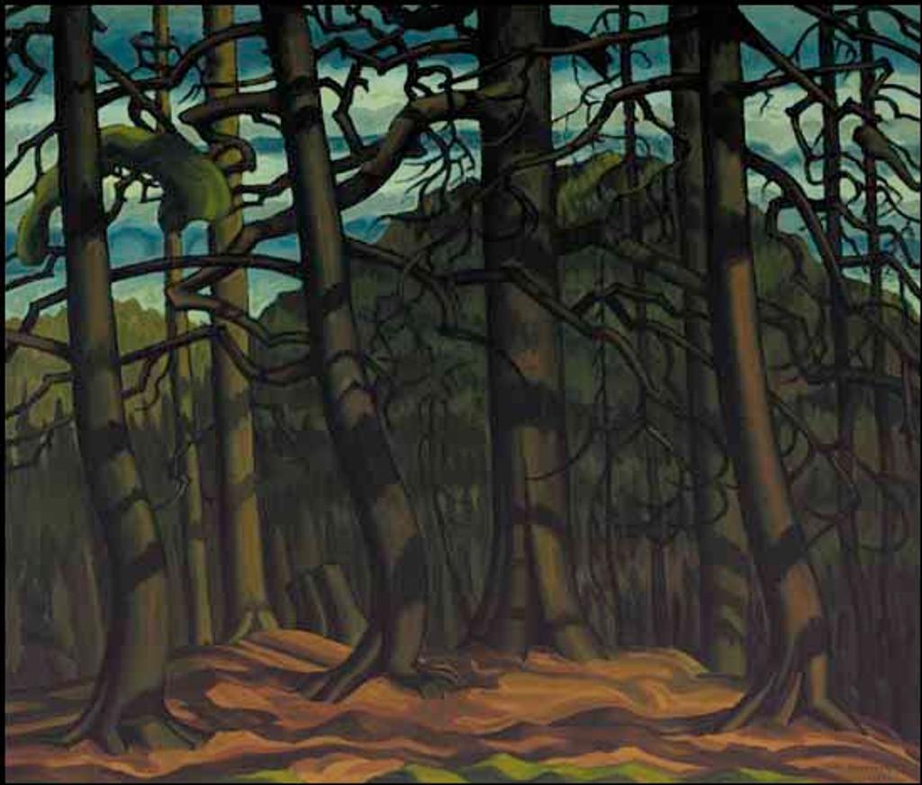 Carl Fellman Schaefer (1903-1995) - Dark Cedars